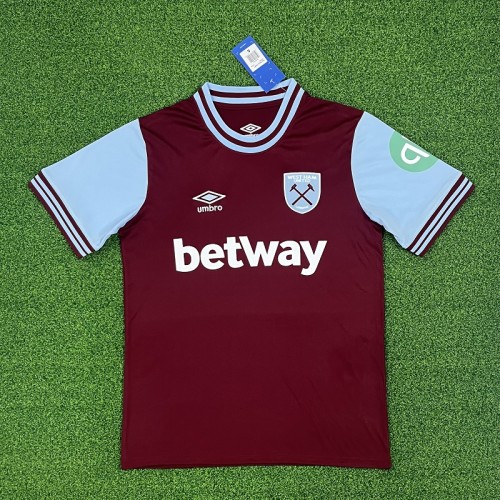 24/25 West Ham United home football Jersey