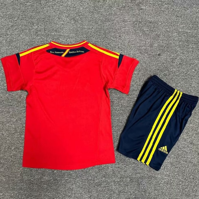 Retro 2012 Spain home kids kit