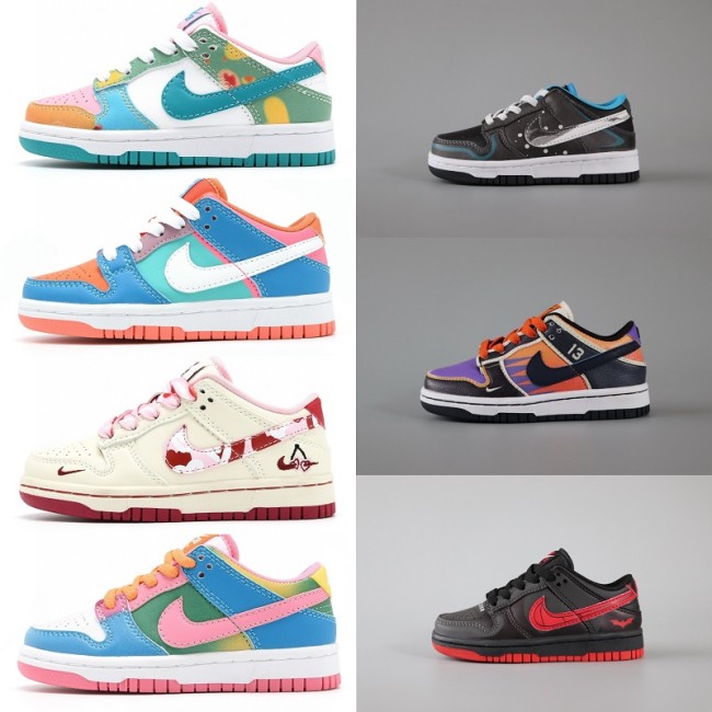 Nike SB Dunk Low Pro Co branded Low Bang kids Shoes