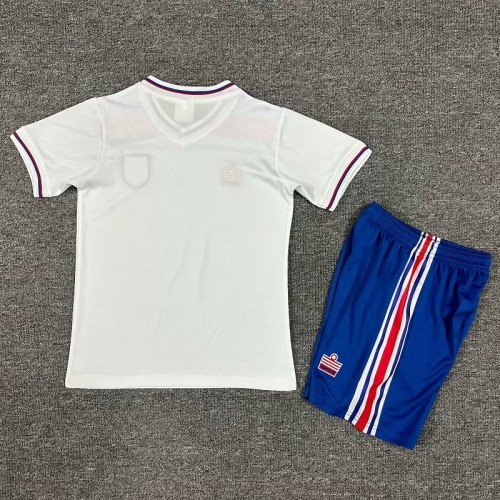 Retro 1982 England home kids kit