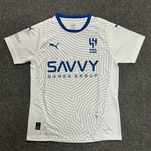 24/25 Al Hilal Saudi Away football jersey