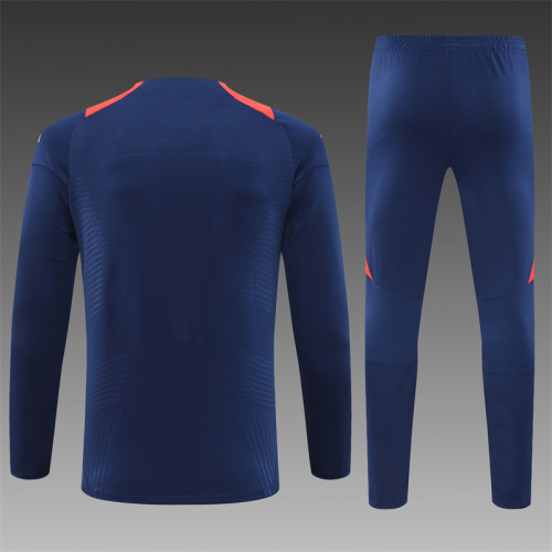 24/25 Manchester United training suit Royal Blue