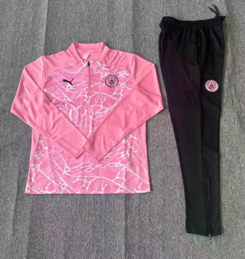 24/25 Manchester city Pink training suit