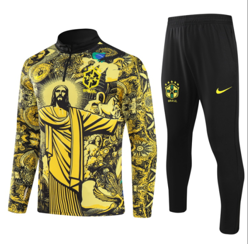 24/25 Brazil kids Jesus training suit