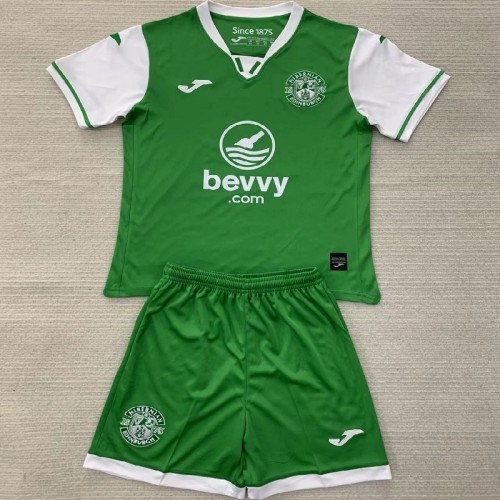 24/25 Hibernian home kids kit
