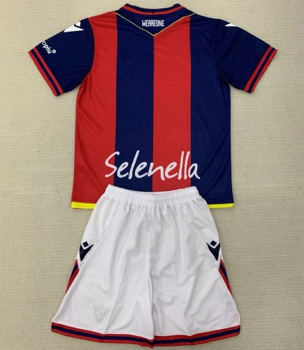 24/25 Bologna home kids kit