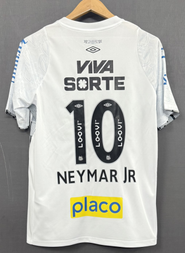 24/25 Santos FC home football Jersey N E Y M A R JR