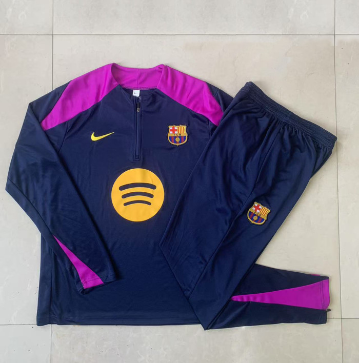 25/26 Barcelona training suit royal blue