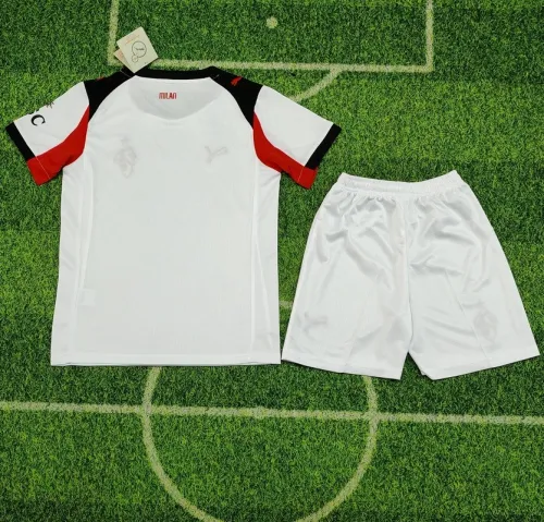 25/26 AC milan away kids kit