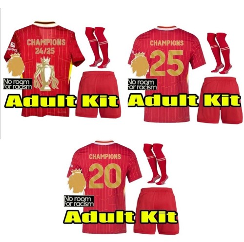 24/25 Liverpool champions Adult set