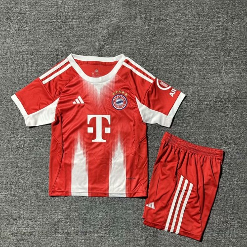25/26 bayern munich home kids kit