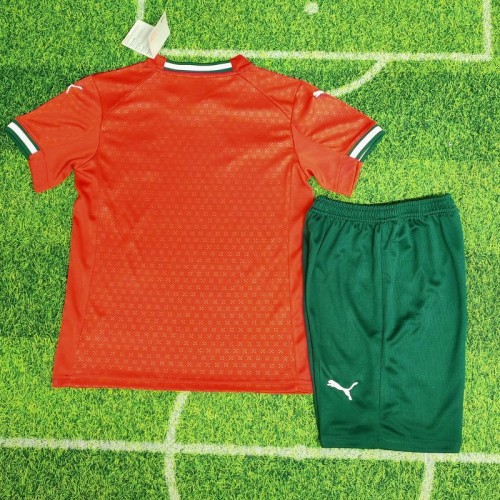 25/26 Portugal home kids kit