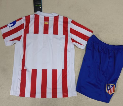 25/26 Atletico Madrid home kids kit