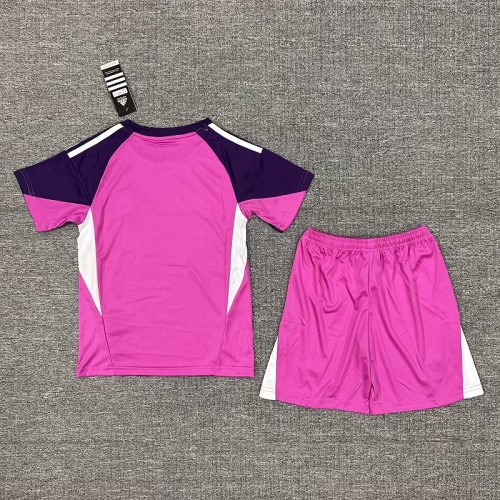 25/26 Real Madrid goalkeeper kids kit Purple