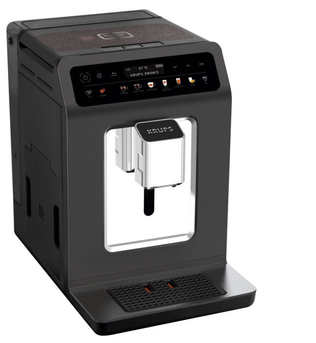 US$ 578.79 - KRUPS Kaffeevollautomat Evidence One EA895N Schwarz -  www.beleshoping.com