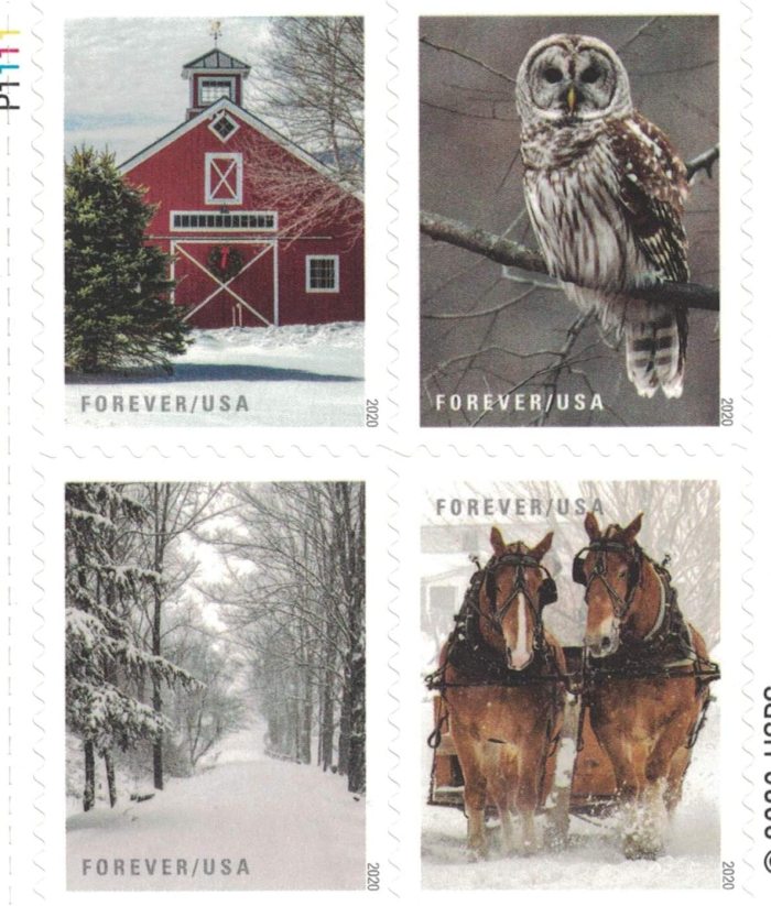 2020 Winter 5 Booklets 100pcs
