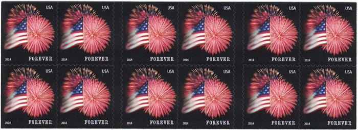 2014 Star Spangled 5 Booklets 100pcs
