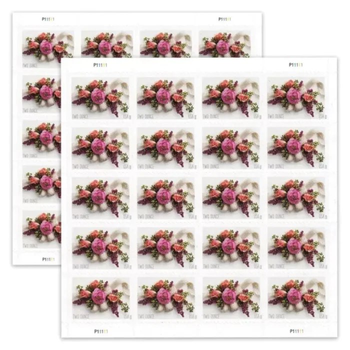 2020  Garden Corsage,2  Ounce, 5 Booklets 100plp