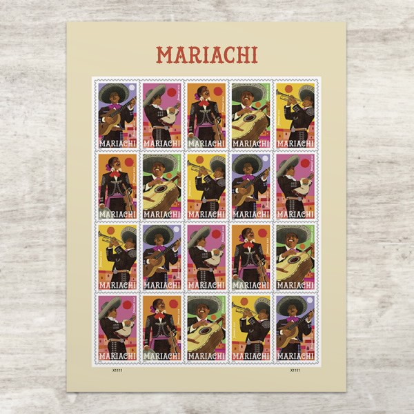 5 Sheets of 20 ,MARIACHI  ,100PCS