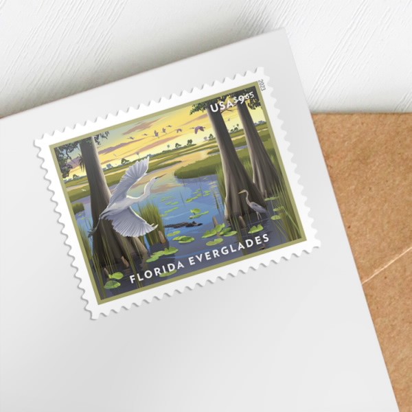 Florida Everglades Stamp,Scott# 5751 5 Pane of 4pcs $9.65 20pcs