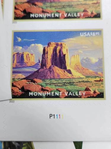 Monument Valley, 5 Pane of 4pcs , $8.95, total 20pcs