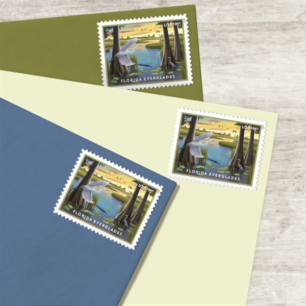 Florida Everglades Stamp,Scott# 5751 5 Pane of 4pcs $9.65 20pcs