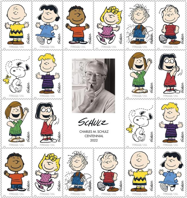Charles M. Schulz 5 Sheets of 20,100 pcs