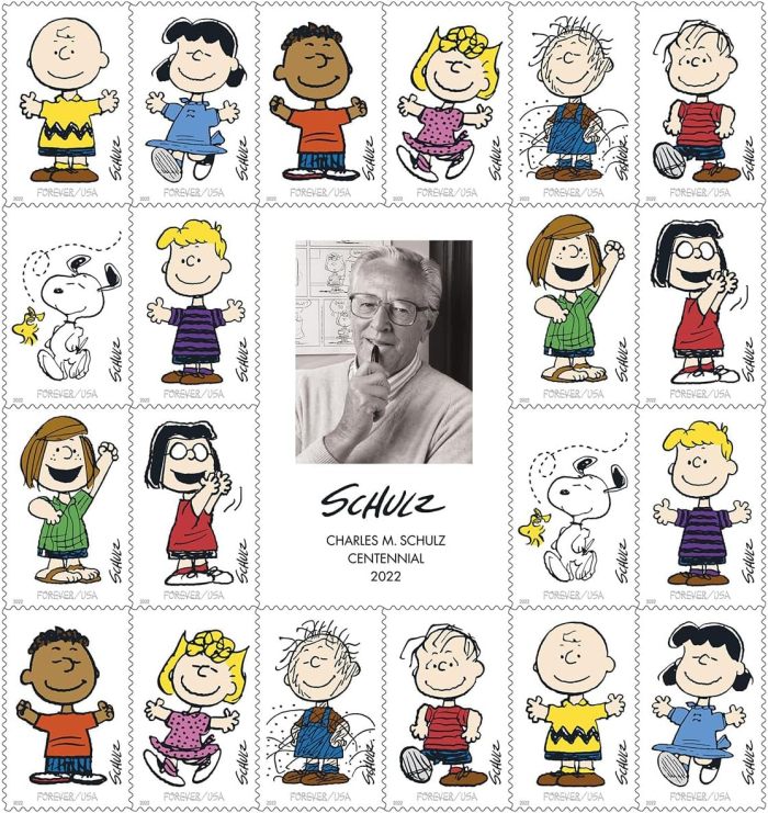 Charles M. Schulz 5 Sheets of 20,100 pcs