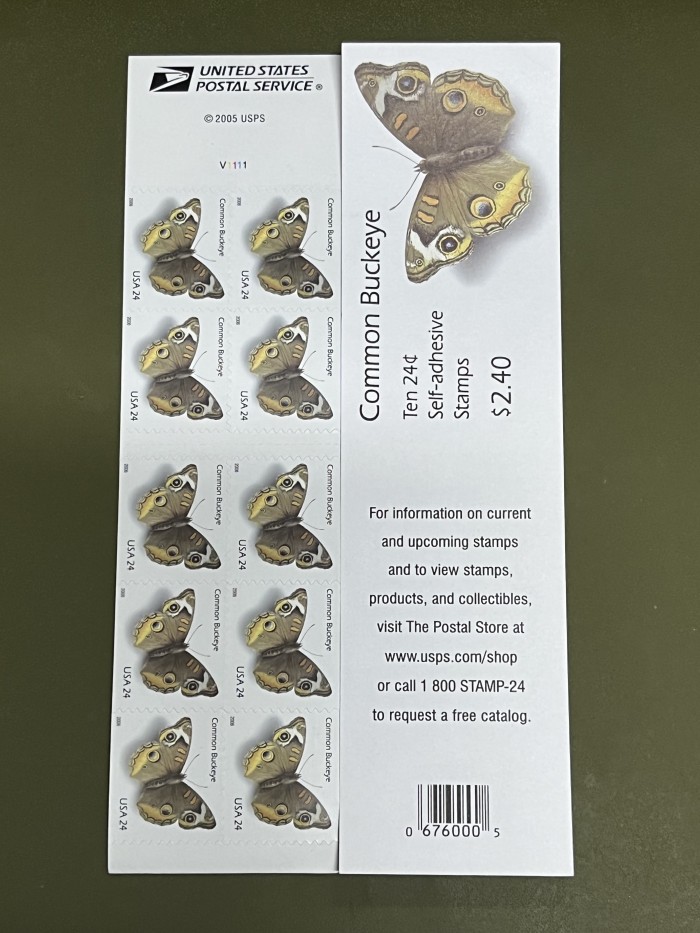 Common Buckeye 10 Books of 100pcs