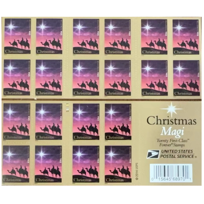 Copy Christmas Magi 5 books of 20PCS, total 100pcs