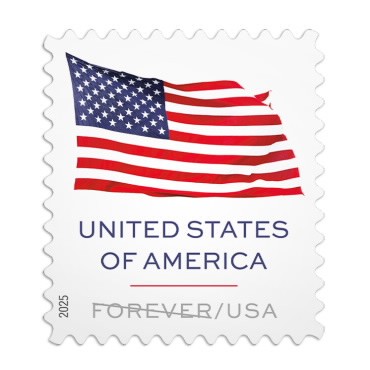 2025 5 booklets of 20, 100pcs