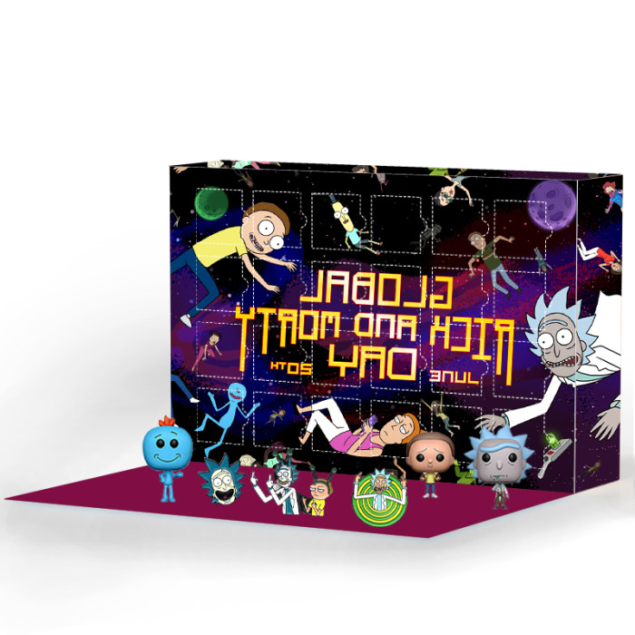 Rick and Morty Advent Calendar - The One With 24 Little Doors