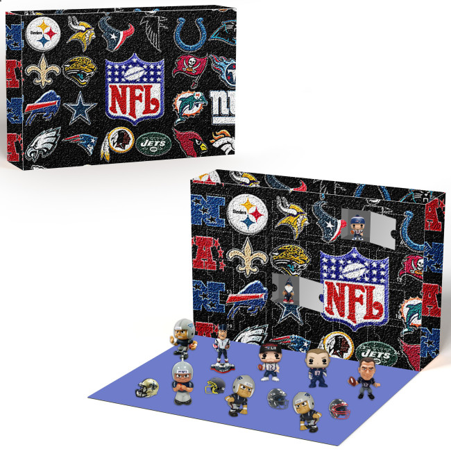 NFL Advent Calendar -- 🕸The One With 24 Little Doors