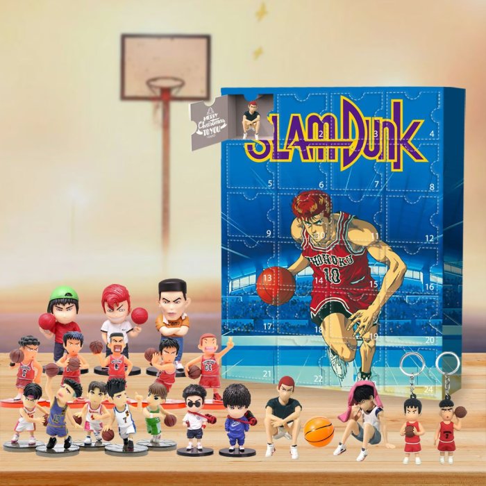Slam Dunk Advent Calendar🎁 24 gifts in it