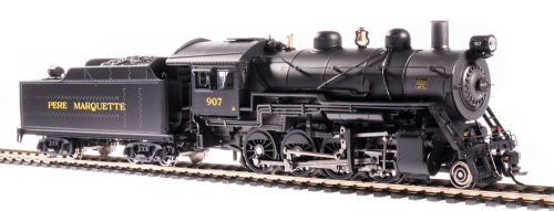 Broadway Limited #6351 2-8-0 Consolidation Pere Marquette #918 Paragon3 Sound/DC/DCC Smoke