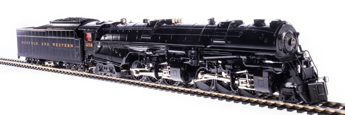 Broadway Limited #5989 N&W Class A 2-6-6-4 #1218 Glossy Museum Finish Paragon3 Sound/DC/DCC HO