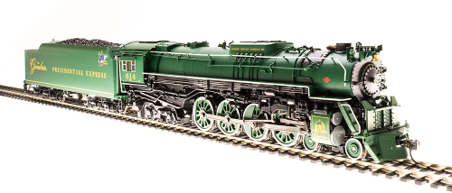 Broadway Limited #4909 C&O J3a 4-8-4 #614 “The Greenbrier Presidential Express” w/ Paragon3 Sound/DC/DCC HO