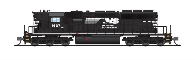 Broadway Limited #6215 EMD SD40-2 w/High Nose NS #1629 w/ Horse's Head Paragon4 Sound/DC/DCC