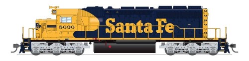 Broadway Limited #6775 EMD SD40-2 ATSF #5056 Yellow Warbonnet Paragon4 Sound/DC/DCC