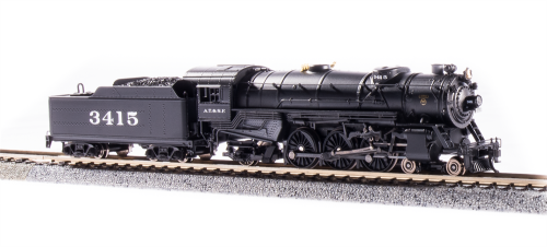 Broadway Limited #6223 Heavy Pacific 4-6-2 ATSF #3417 Paragon3 Sound/DC/DCC