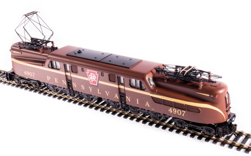 Broadway Limited #6368 PRR GG1 Electric #4907 Tuscan Red Broad Stripe Buff Lettering & Stripe Roman Lettering Paragon3 Sound/DC/DCC