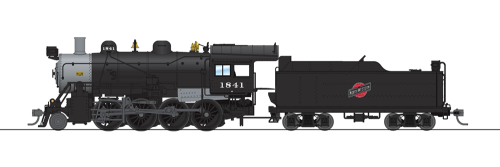 Broadway Limited #6343 2-8-0 Consolidation C&NW #1841 Paragon3 Sound/DC/DCC Smoke