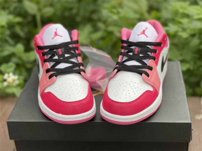 Air Jordan 1 Low GS 'White Pinksicle'