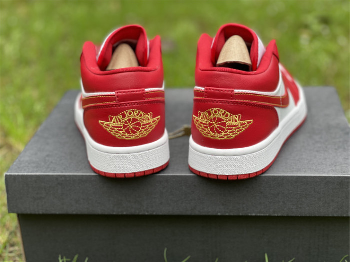 Air Jordan 1 Low 'Cardinal Red' GS