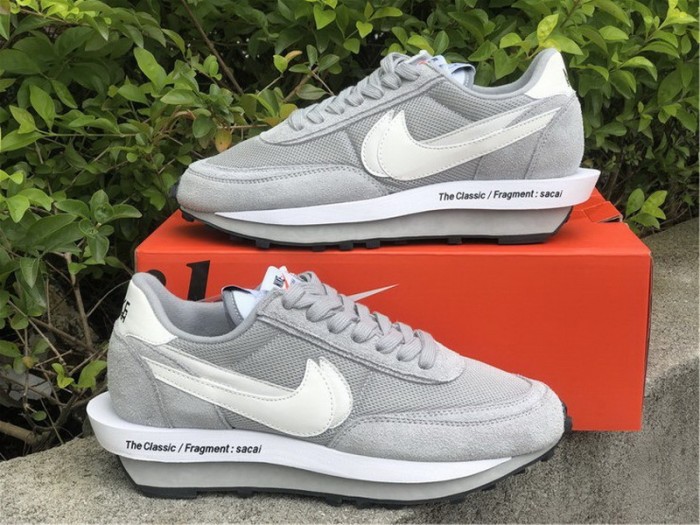 Authentic fragment Design x sacai x Nike LDV Waffle Grey