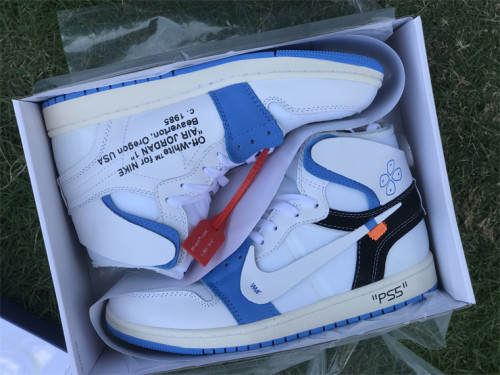 Authentic Air Jordan 1 X OFF-WHITE NRG PS5