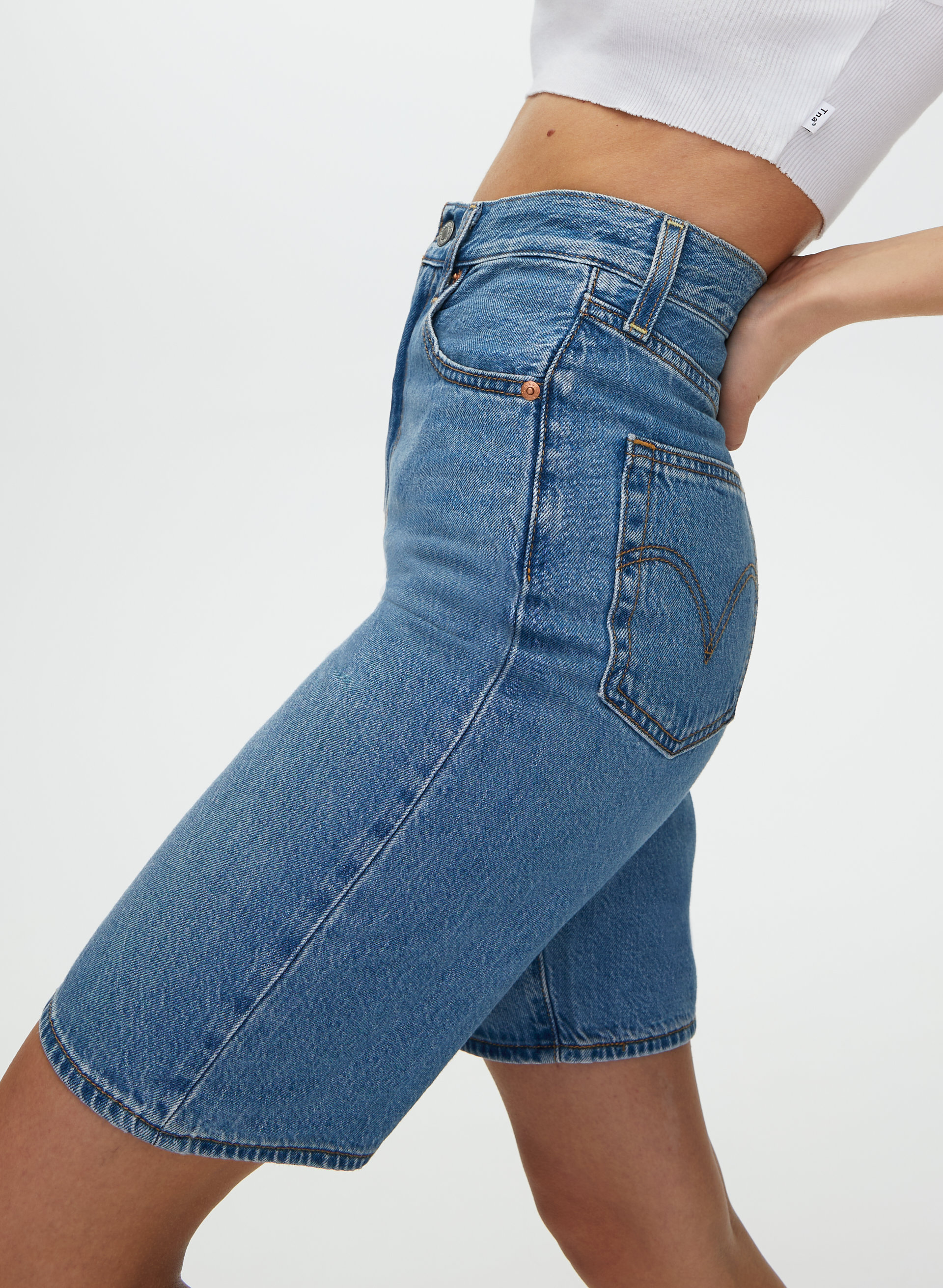 high loose bermuda short