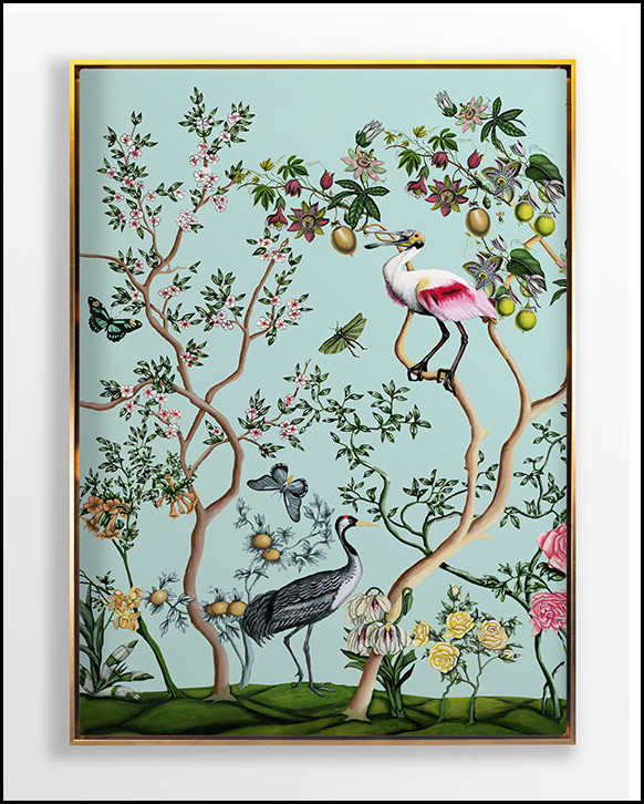 Thicket Design, Bird and Branch Chinois 2