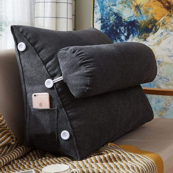 bed reading pillow