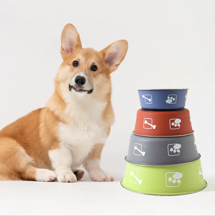 Pet Dog Stainless Steel Bowls